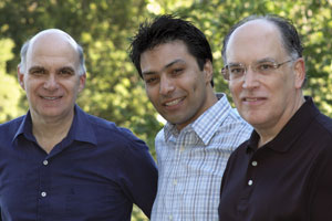 In order: Harold Smith, Ramin Moeini, David Mesbur
